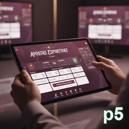 Aplicativo oficial p5 no celular com acesso rápido